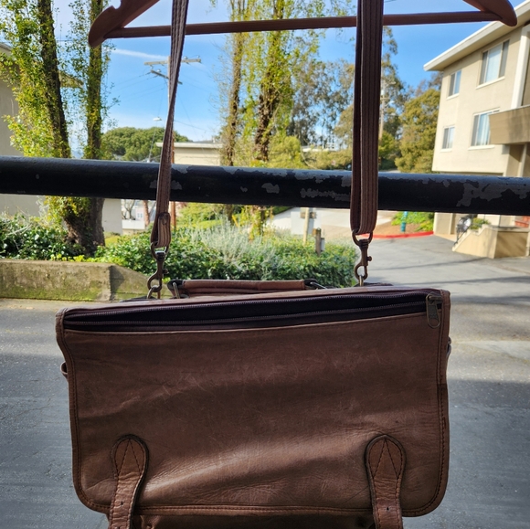 Vintage soft briefcase